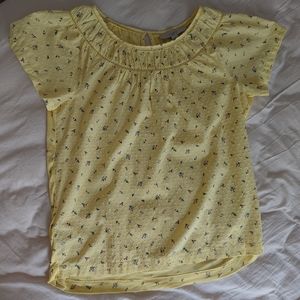 Women's Loft puff sleeve blouse